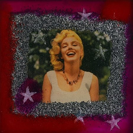 Omar Ronda - Marilyn 2006 - Frozen cm.50x50 - firmato, intitolato e datato al...