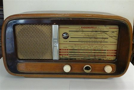 Radio Radiomarelli funzionante - difetti