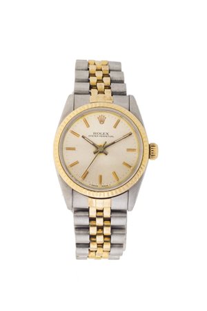 ROLEX<BR>Mod. “Oyster Perpetual”, ref. 67513, anno 1990