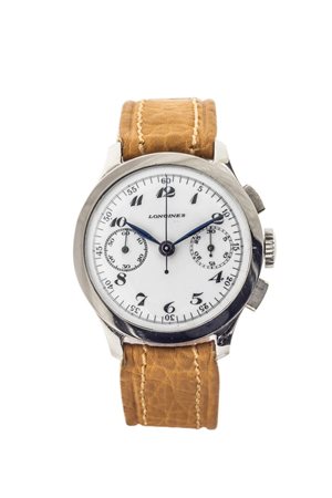 LONGINES<BR>Cronografo, ref. 3502, anno 1937