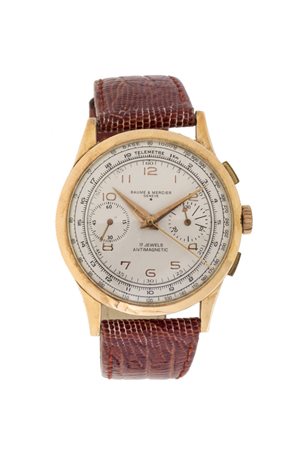 BAUME & MERCIER<BR>Mod. “Chronograph”, anni '50