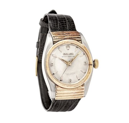 ROLEX<BR>Oyster Perpetual, denominato "Ovetto", ref. 3595, anni '40