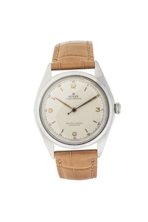 ROLEX<BR>Mod."Ovettone", ref. 5028, anno 1946