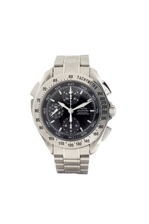 OMEGA<BR>Mod. “Speedmaster Rattrappante”, ref.38405031, anno 2004 circa