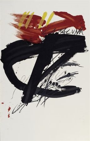 Antoni Tapies (Barcellona, 1923 - Barcellona, 2012) Senza titolo, 1972...