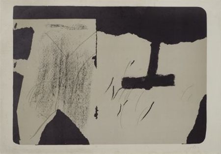 Antoni Tapies (Barcellona, 1923 - Barcellona, 2012) Senza titolo, 1964...