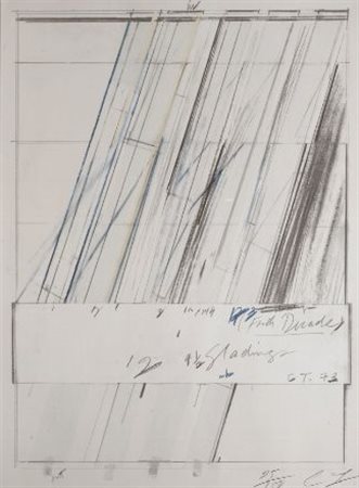 Cy Twombly (Lexington, 1928) Untitled, 1973 Litografia a colori su carta...