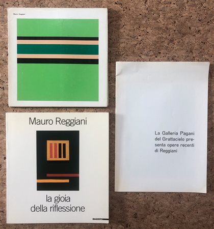 MAURO REGGIANI - Lotto unico di 3 cataloghi