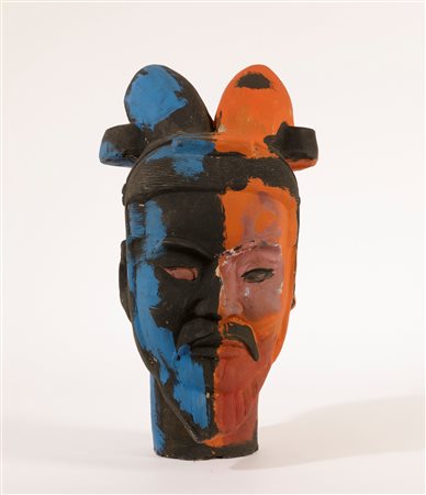 Sandro Chia (1946), Testa di guerriero, 2008