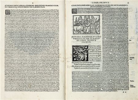 OVIDIO (43 a.C.-17? d.C. ) - Arte Amandi. Venezia: [s.e., ma attribuito a Tacui