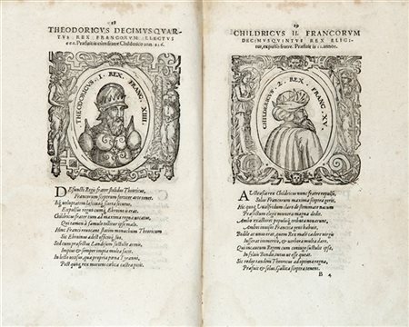 PANTALEON, Heinrich (1522-1595) - Omnium regum Francorum a Pharamundo usque ad