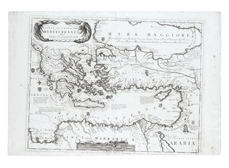 CORONELLI, Vincenzo (1650-1718) - Tre mappe da [Atlante Veneto: Isolario descri