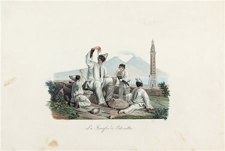 [NAPOLI] - D'AMORA, Francesco - Costumi Napoletani. Napoli: Rudolf Muller, 1821