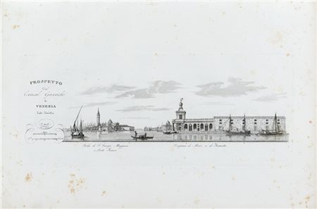 QUADRI, Antonio (1776-1849) - Il Canal Grande di Venezia. Venezia: Tipografia A