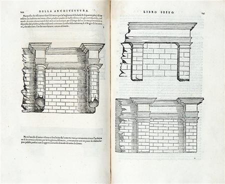 ALBERTI, Leon Battista (1404-1472) - L'Architettura. Mondovì: Leonardo Torrenti