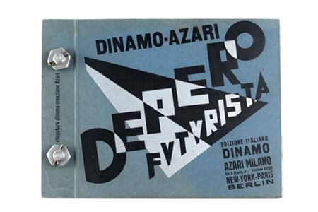 DEPERO, Fortunato (1892-1960) - Depero futurista. Rovereto: tipografia della Di