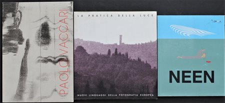 LOTTO DI TRE LIBRI La pratica della luce, nuovi linguaggi della fotografia...