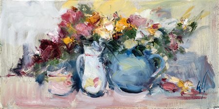 RENZO PICCOLI, Vaso di fiori