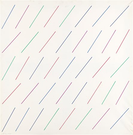 MARIO NIGRO (1917-1992) - Ricordo di una Domenica, 1974