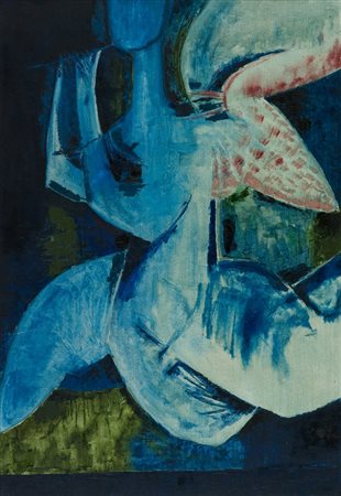 Renato Laffranchi Senza titolo, 1962 Olio su tela, cm. 100x70 Sul verso:...