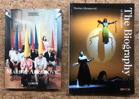 MARINA ABRAMOVIC - Lotto unico di 2 cataloghi