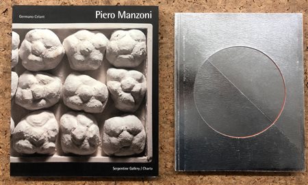 PIERO MANZONI E PAOLO SCHEGGI - Lotto unico di 2 cataloghi
