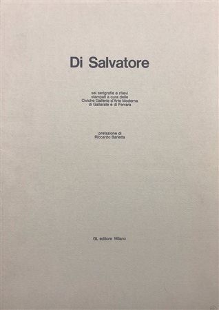 NINO DI SALVATORE (1924-2001) - Nino di Salvatore, 1983