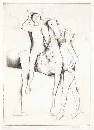 MARINO MARINI (1901-1980) - Apparizione, 1968