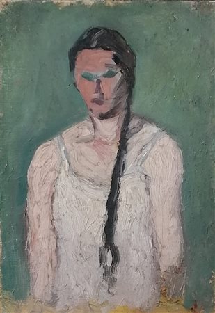 Graziella Romano “Ragazza con treccia”