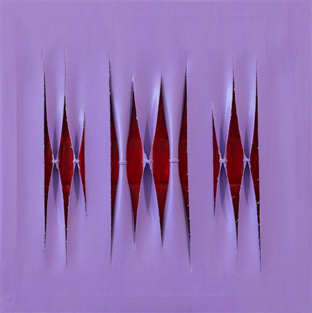 CALOGERO SALEMI (1966) - Spiragli di rosso, 2018