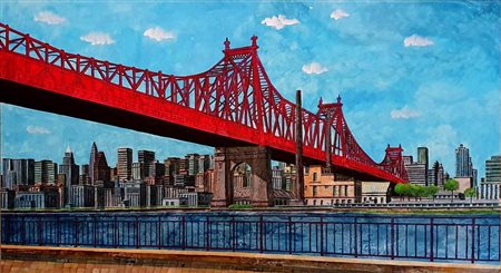 CAPUTO TONINO Lecce 1933 “Queens borough bridge”