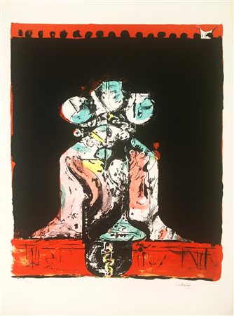 GRAHAM SUTHERLAND Londra 1903 - Kent 1980 "Senza Titolo"