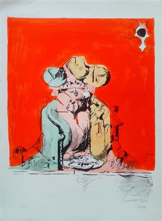 GRAHAM SUTHERLAND Londra 1903 - Kent 1980 "Senza Titolo"