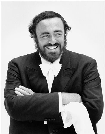 Fabrizio Fenucci RITRATTO FOTOGRAFICO LUCIANO PAVAROTTI stampa fotografica su...