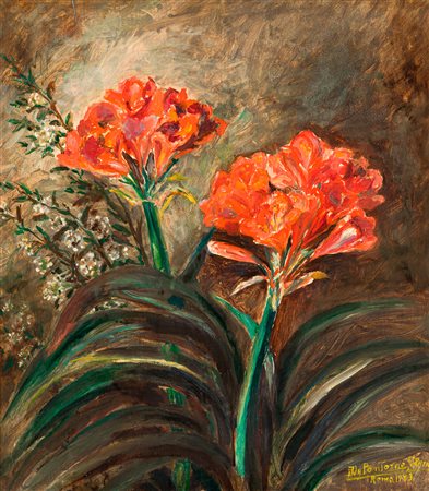 ADA PONTORNO  - Senza Titolo (Fiori), 1979