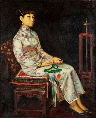 Chen Feng (Shenyang 1955)  - Donna in cheonsan, 1991