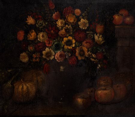 Scuola italiana, secoli XVII - XVIII - Due nature morte