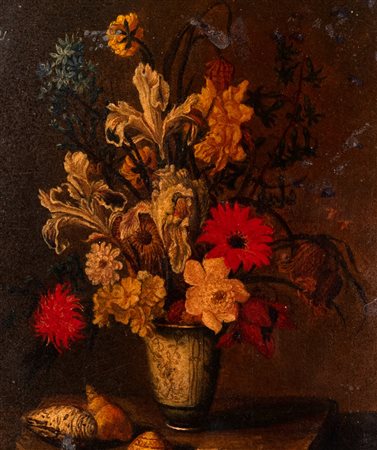 Scuola italiana, secolo XIX - Vaso di fiori