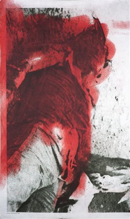 MCCARTHY PAUL (n. 1945) Pasolini. 2002. Poster. Cm 165x100. Indicazione...