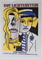 Lichtenstein Roy & Castelli Leo SENZA TITOLO manifesto, cm 91x65 eseguito nel...