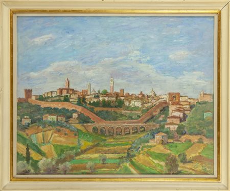 ALBERTO SALIETTI (1892-1961) <br>Veduta di 