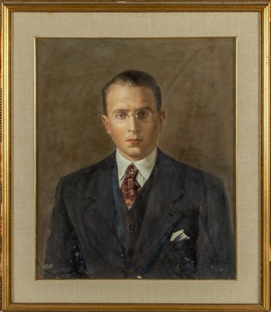 ALBERTO SALIETTI (1892-1961) <br>Ritratto di 