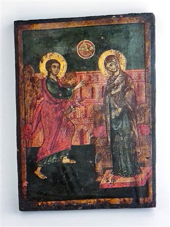 Icona raffigurante dell'Annunciazione - XIX secolo