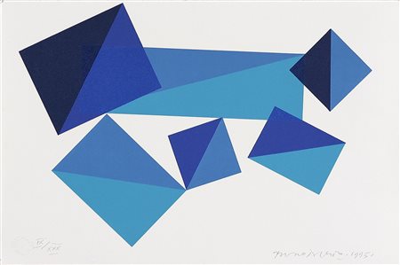 DORAZIO PIERO (1927 - 2005) Senza titolo, 1995. Serigrafia. Cm 24x36. Tir....