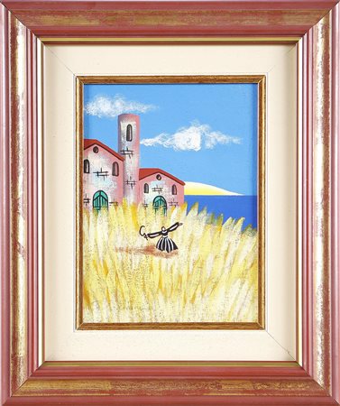 DA NORCIA PAOLO (n. 1953) Senza titolo. Olio su cartone telato. Cm 20x15....