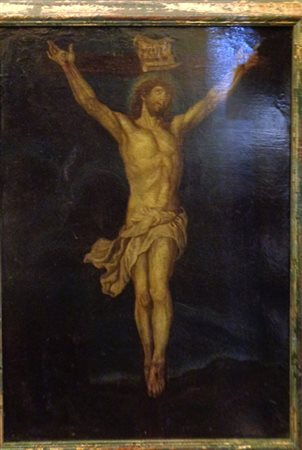 "Cristo" olio, sec.XVIII<br>cm. 52x74