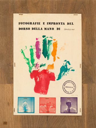 GUGLIELMO ACHILLE CAVELLINI (1914-1990) - Senza Titolo, 1970