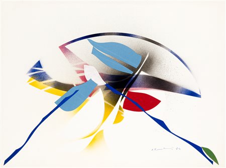 EDOARDO FRANCESCHINI (1928-2006) - Senza Titolo, 1974