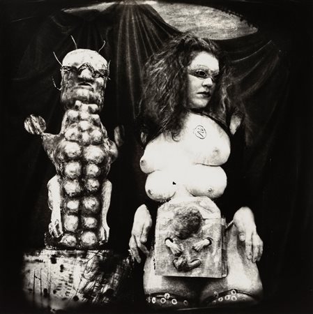 Joel Peter Witkin (1939)  - Invention of Milk, New Mexico, 1982