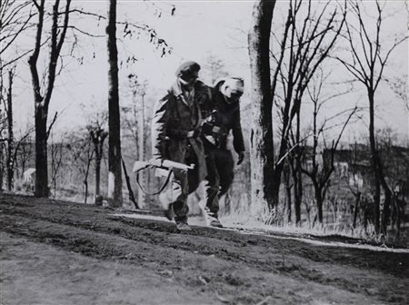 Robert Capa (1913-1954)  - Loyalist soldiers near Madrid, 1936